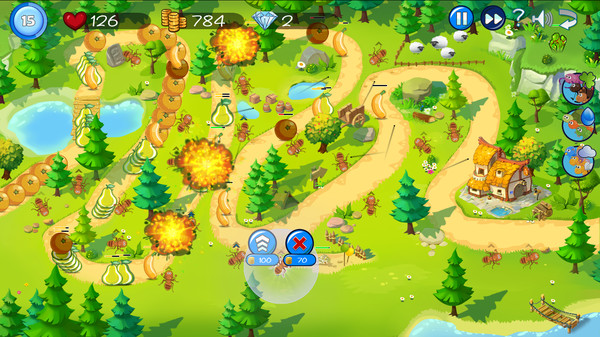 Fruit Tower Defense screenshot