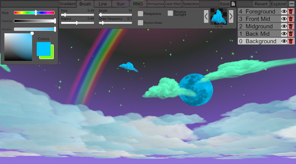 Скриншот из Skybox Painter 3D