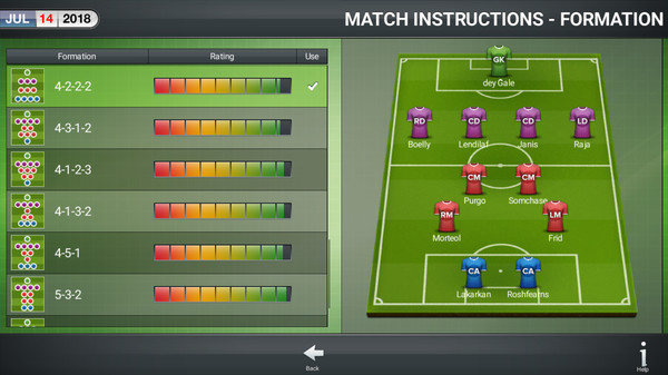 Football Director 2019 minimum requirements