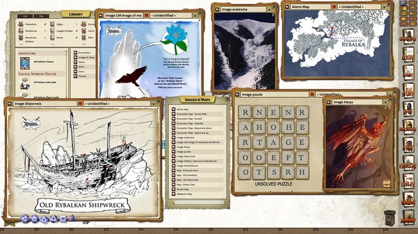 Скриншот из Fantasy Grounds - A05: Winterflower (Savage Worlds)