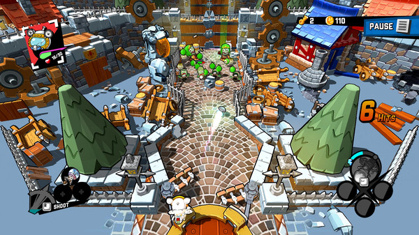 Zombie Rollerz game for Linux 1