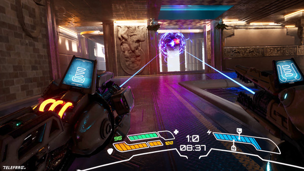 Telefrag VR game for Linux 1