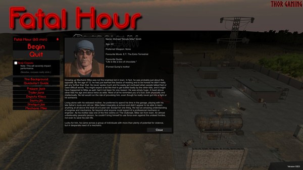 Fatal Hour: Petroleum