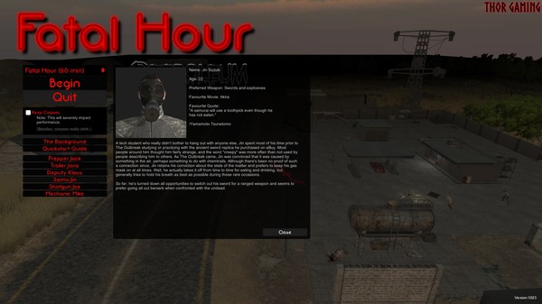 Fatal Hour: Petroleum Steam