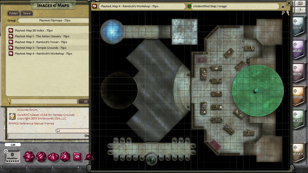 Скриншот из Fantasy Grounds - Pathfinder Playtest Map Pack (PFRPG)