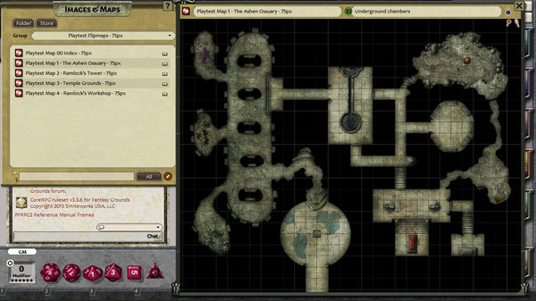 Скриншот из Fantasy Grounds - Pathfinder Playtest Map Pack (PFRPG)