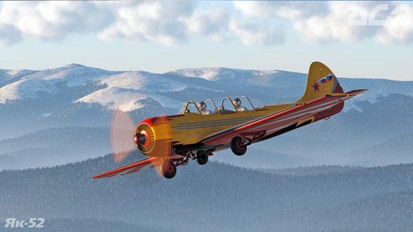 Скриншот из DCS: Yak-52