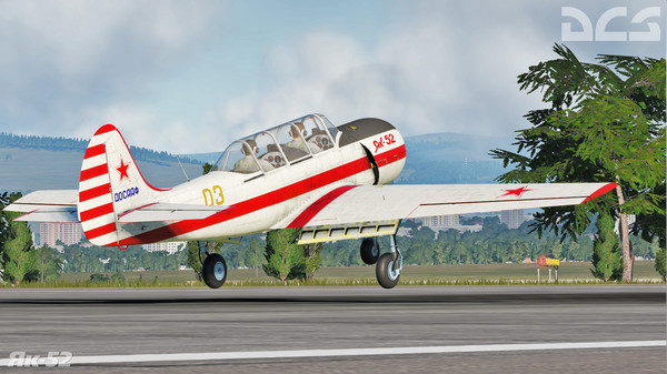 Скриншот из DCS: Yak-52