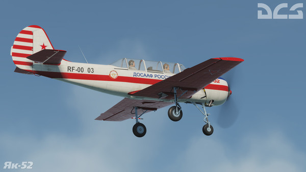 Скриншот из DCS: Yak-52