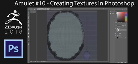 Intro to Prop Sculpting and Texturing: Creating Gem Textures in Photoshop