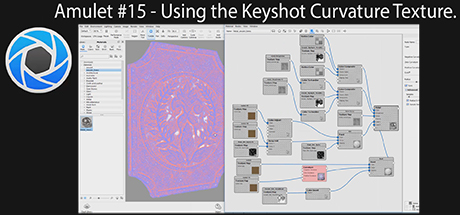 Intro to Prop Sculpting and Texturing: Using the Keyshot Curvature Texture