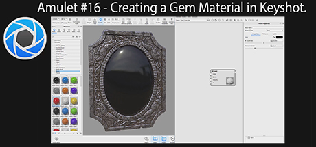 Intro to Prop Sculpting and Texturing: Creating a Gem Material in Keyshot