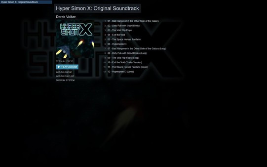 Скриншот из Hyper Simon X: Original Soundtrack