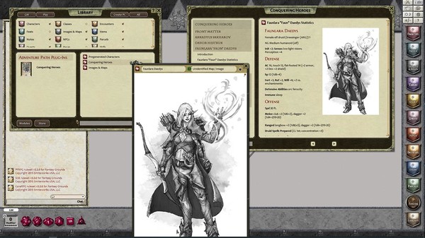 Скриншот из Fantasy Grounds - Conquering Heroes (PFRPG)
