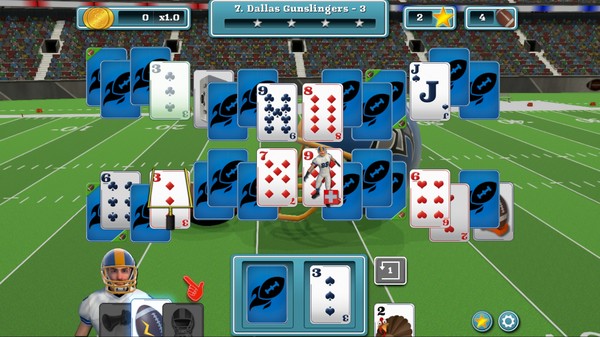 Touch Down Football Solitaire screenshot