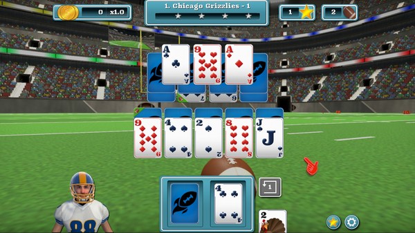 Touch Down Football Solitaire requirements