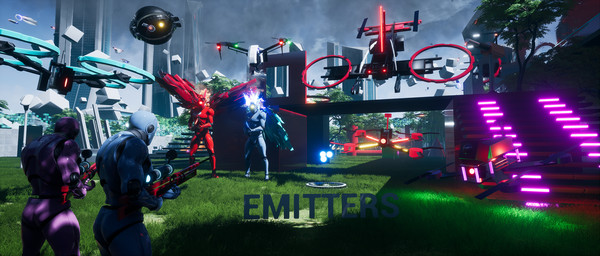 Скриншот из Emitters