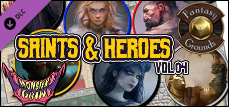 Fantasy Grounds - Saints and Heroes, Volume 4 (Token Pack) cover art
