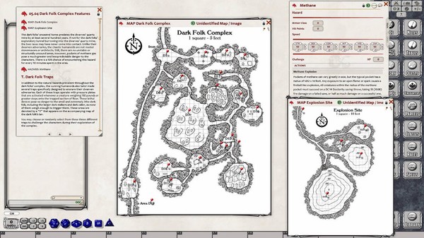 Скриншот из Fantasy Grounds - Quests of Doom 4: Between a Rock and a Charred Place (5E)