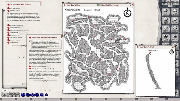 Скриншот из Fantasy Grounds - Quests of Doom 4: Between a Rock and a Charred Place (5E)