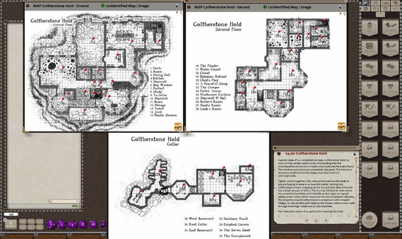 Скриншот из Fantasy Grounds - Quests of Doom 4: Desperation of Ivy (5E)