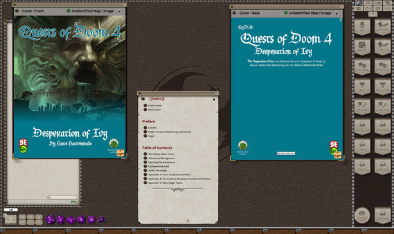 Скриншот из Fantasy Grounds - Quests of Doom 4: Desperation of Ivy (5E)