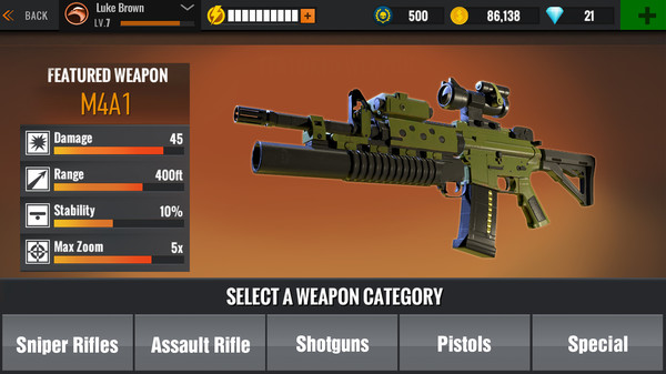 Скриншот из Sniper 3D Assassin: Shoot to Kill