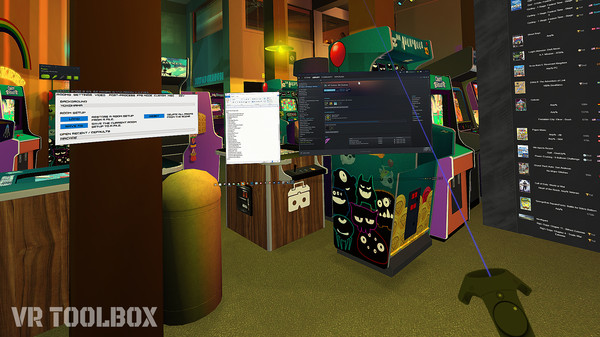Скриншот из VR Toolbox: 80's Arcade DLC