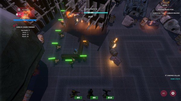 Space Adventure TD for linux