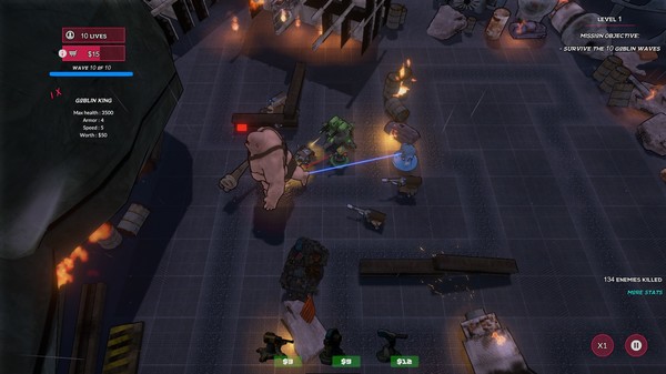 Space Adventure TD game for Linux 1