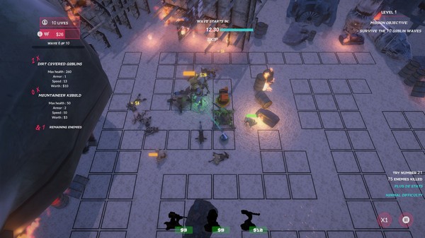 Скриншот из Space Adventure TD