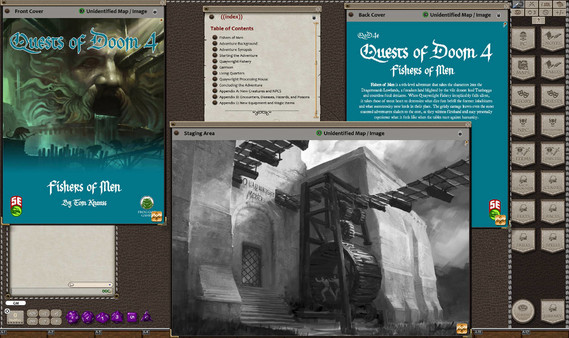 Скриншот из Fantasy Grounds - Quests of Doom 4: Fishers of Men (5E)