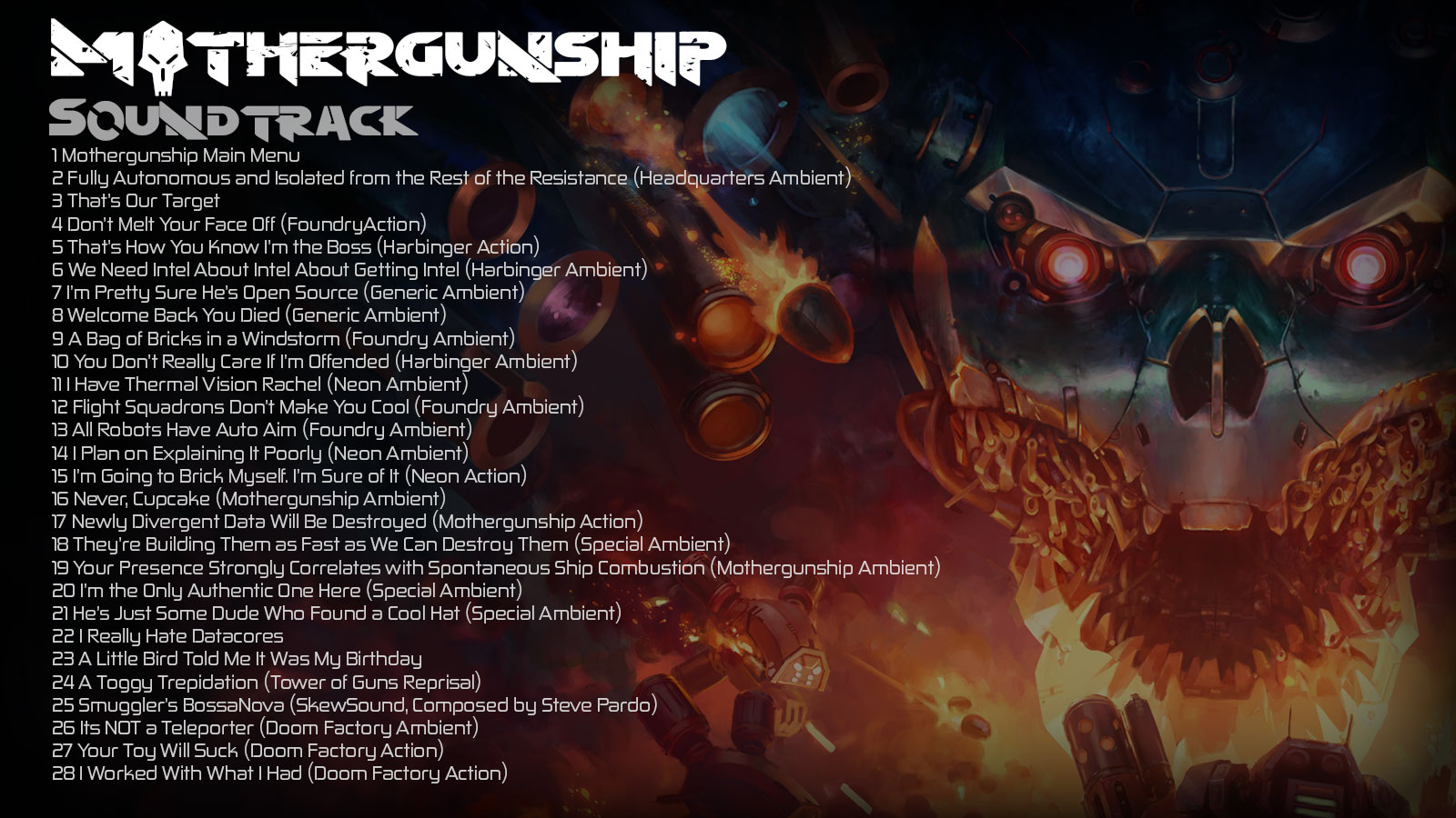 Steam Mothergunship Ost