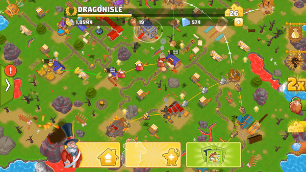 Скриншот из Idle Kingdom Builder