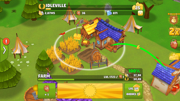 Скриншот из Idle Kingdom Builder