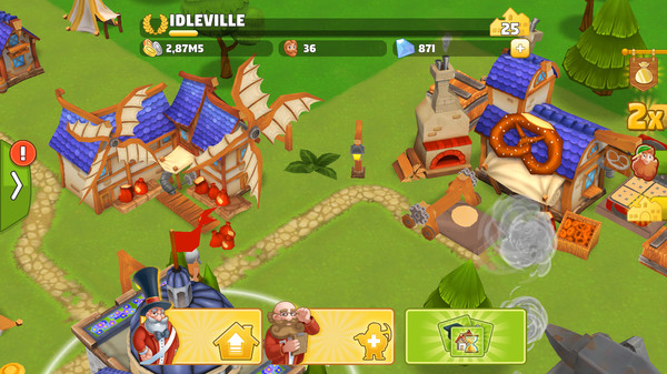 Скриншот из Idle Kingdom Builder