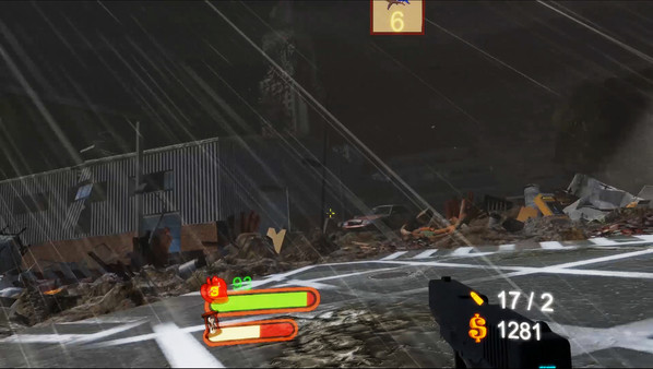 Скриншот из Sharknado VR Скриншот из Sharknado VR