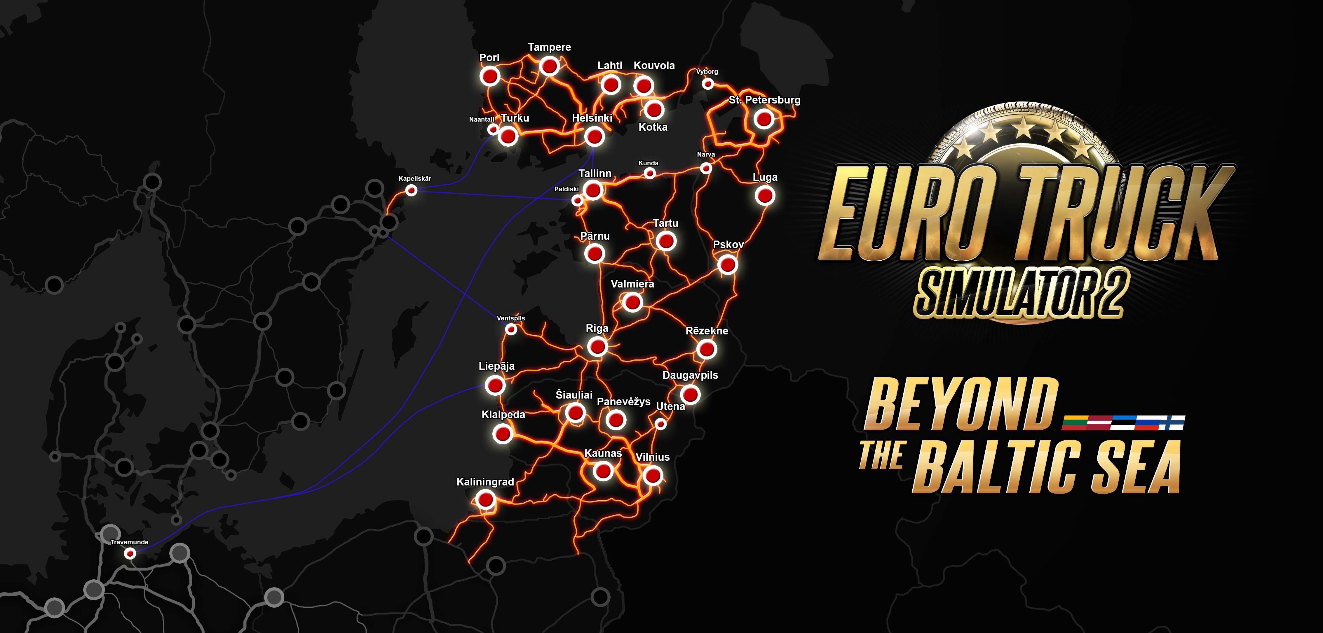 what does euro truck simulator 2 gold edition include?