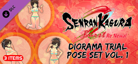 SENRAN KAGURA Burst Re:Newal - Diorama Trial Pose Set Vol. 1 cover art