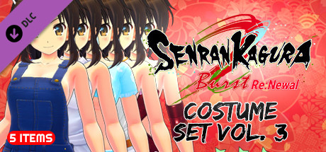 SENRAN KAGURA Burst Re:Newal - Costume Set Vol.3 cover art