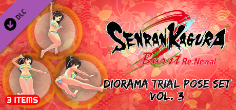 SENRAN KAGURA Burst Re:Newal - Diorama Trial Pose Set Vol. 3 cover art