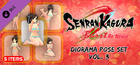 SENRAN KAGURA Burst Re:Newal - Diorama Pose Set Vol. 3 cover art