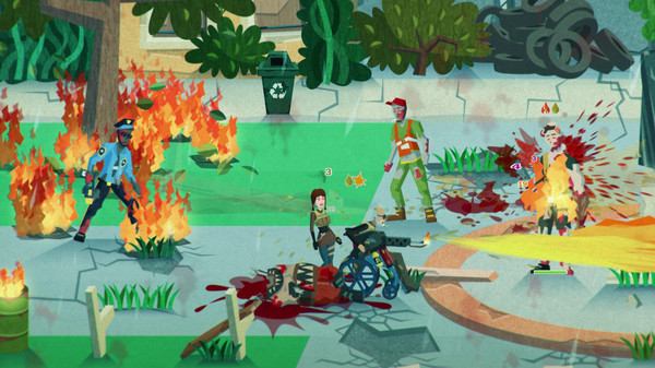 Infected Shelter game for Linux 1