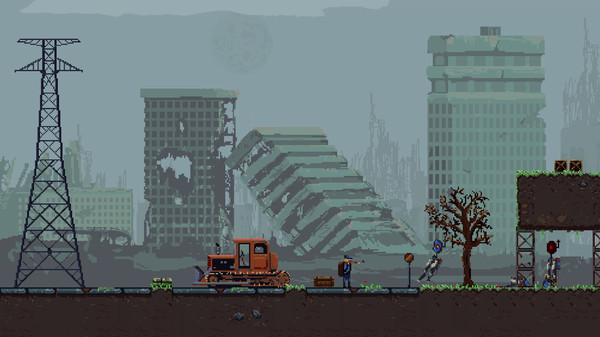 Scatteria - Post-apocalyptic shooter for linux