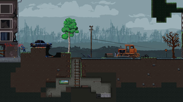 Scatteria - Post-apocalyptic shooter game for Linux 1