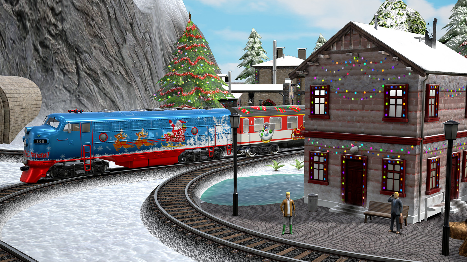 Model Railway Easily Christmas on Steam