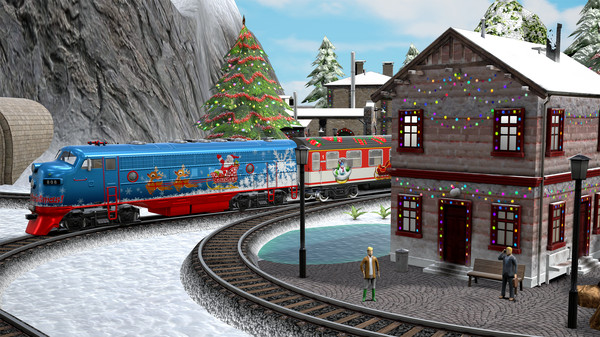 Скриншот из Model Railway Easily Christmas