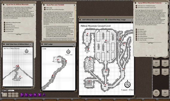 Скриншот из Fantasy Grounds - Quests of Doom 4: God of Ore (5E)