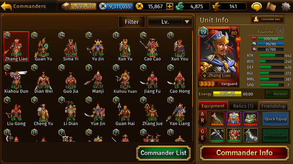 Romance of the Three Kingdoms: Legend of CaoCao(Tactics) for linux