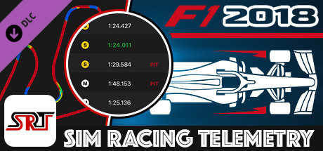 Sim Racing Telemetry - F1 2018 cover art